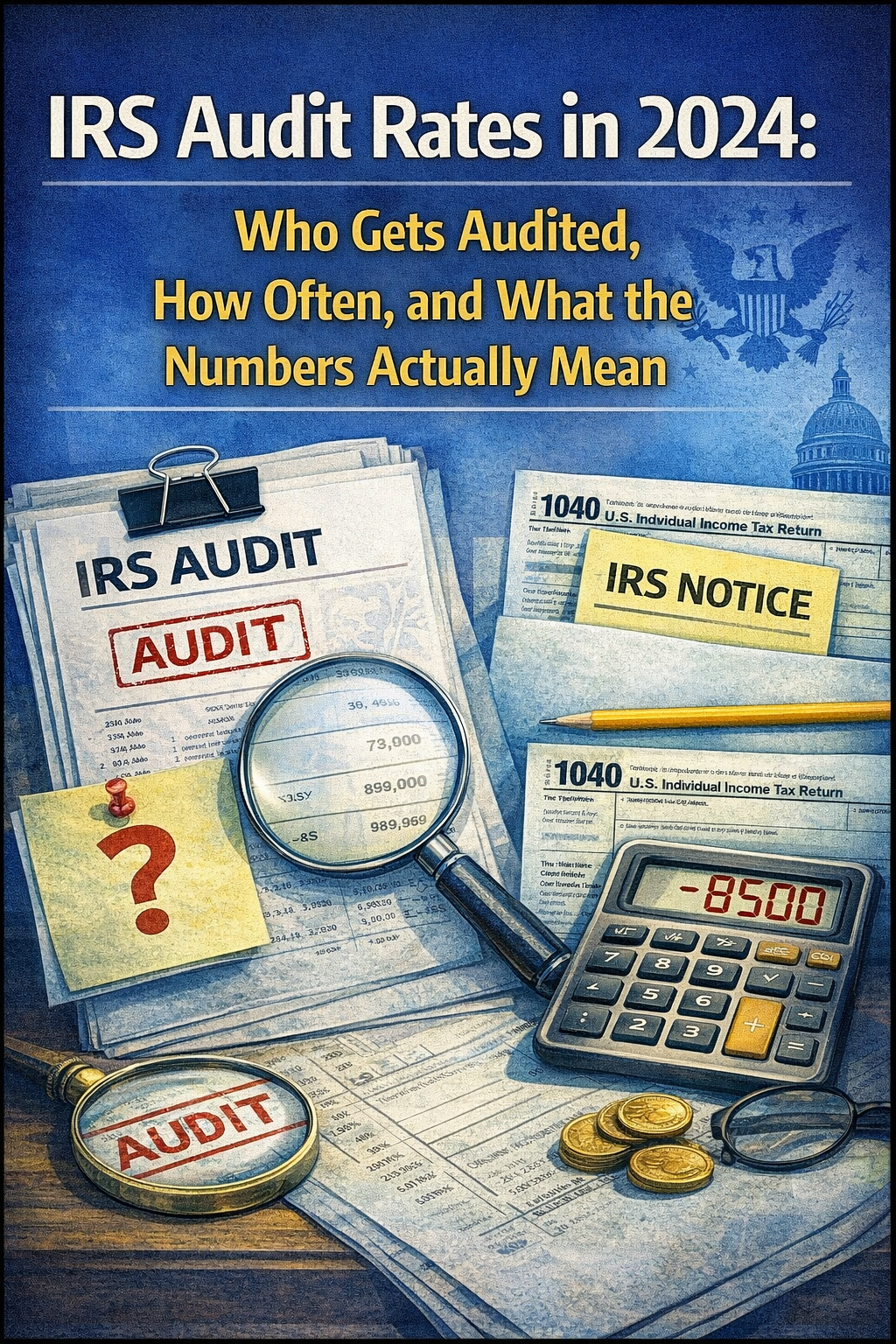 IRS Audit Rates in 2024: Who Gets Audited, How Often, and What the Numbers Actually Mean